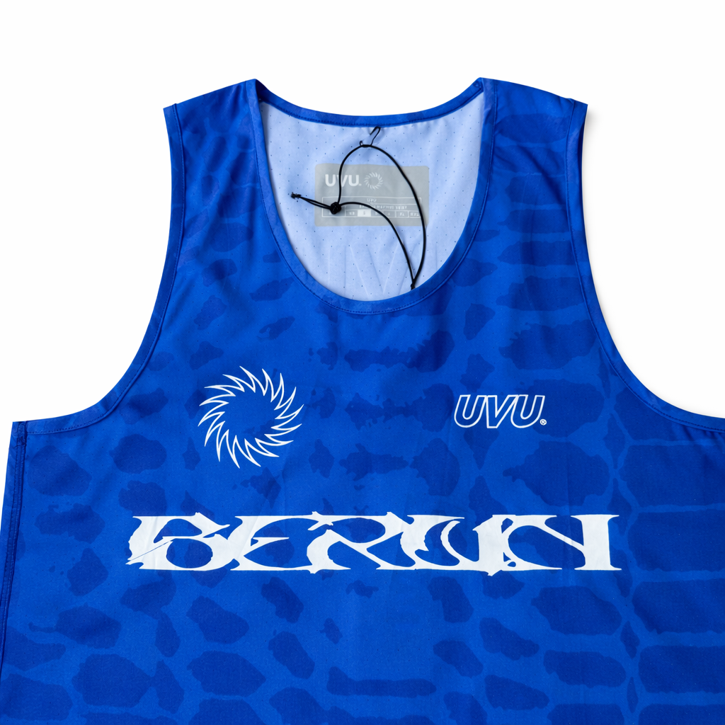 UVU Berlin Drop Tank Top – Blue