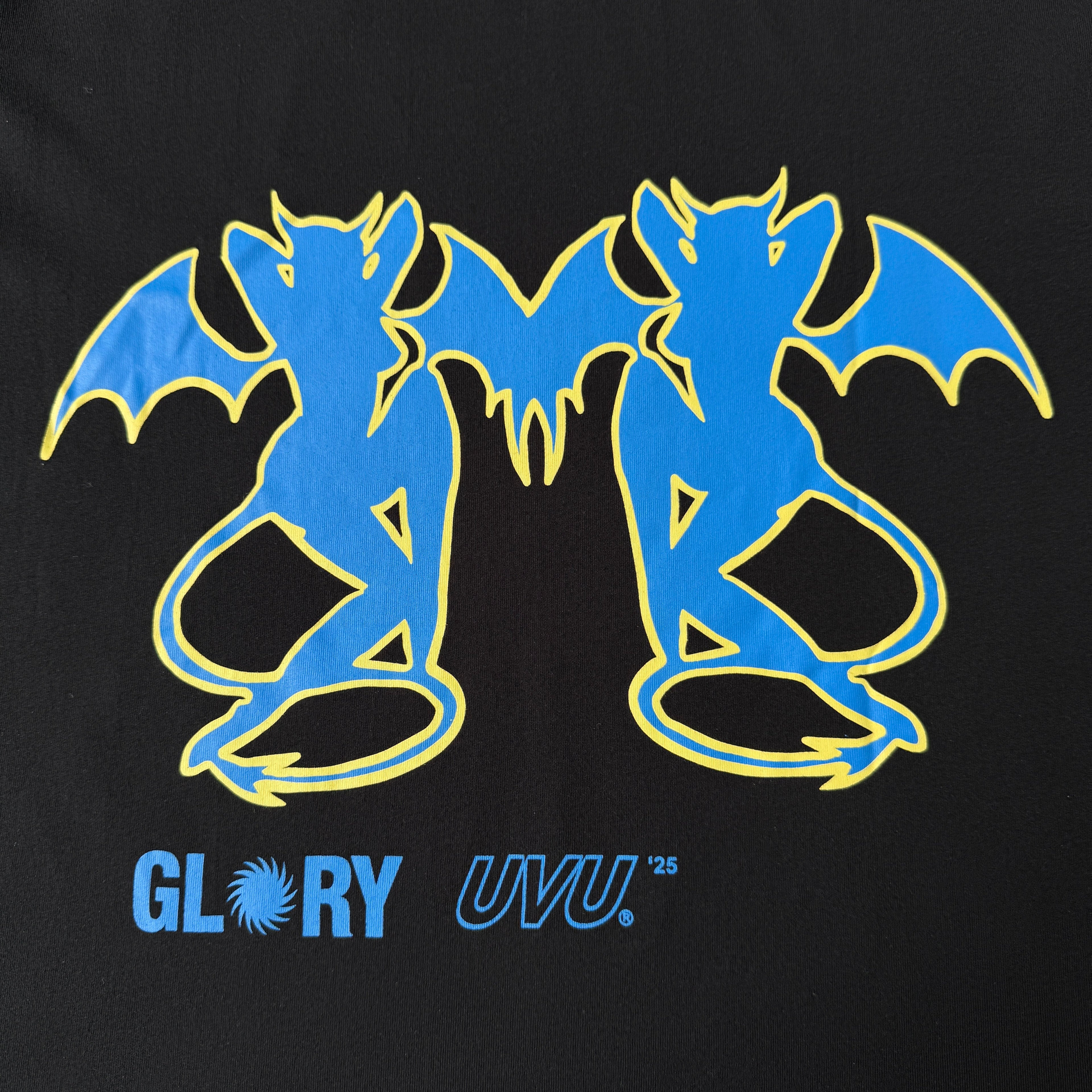 UVU Glory Dragon Graphic T-Shirt – Black