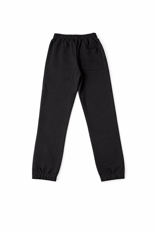 UVU Black Sweatpants (Minimal Logo)