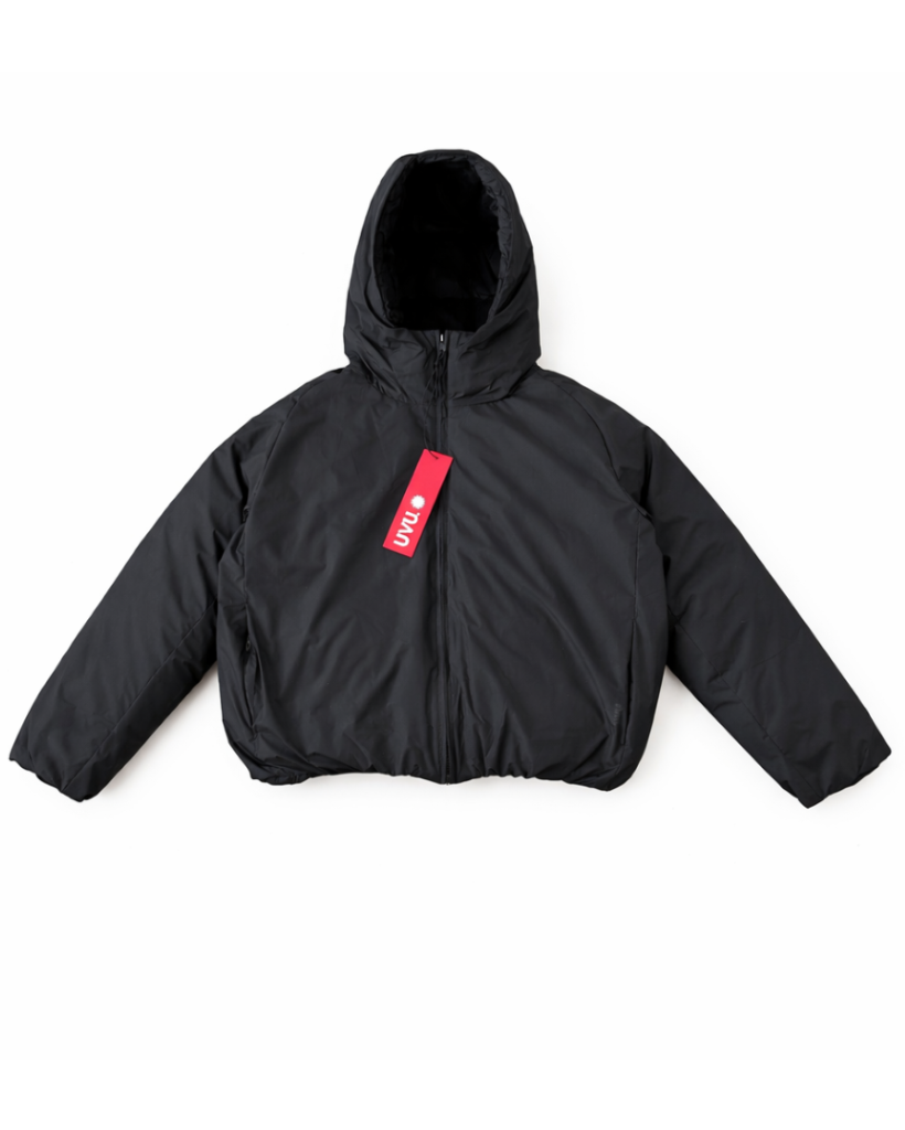 UVU Core Puffer Jacket – Black