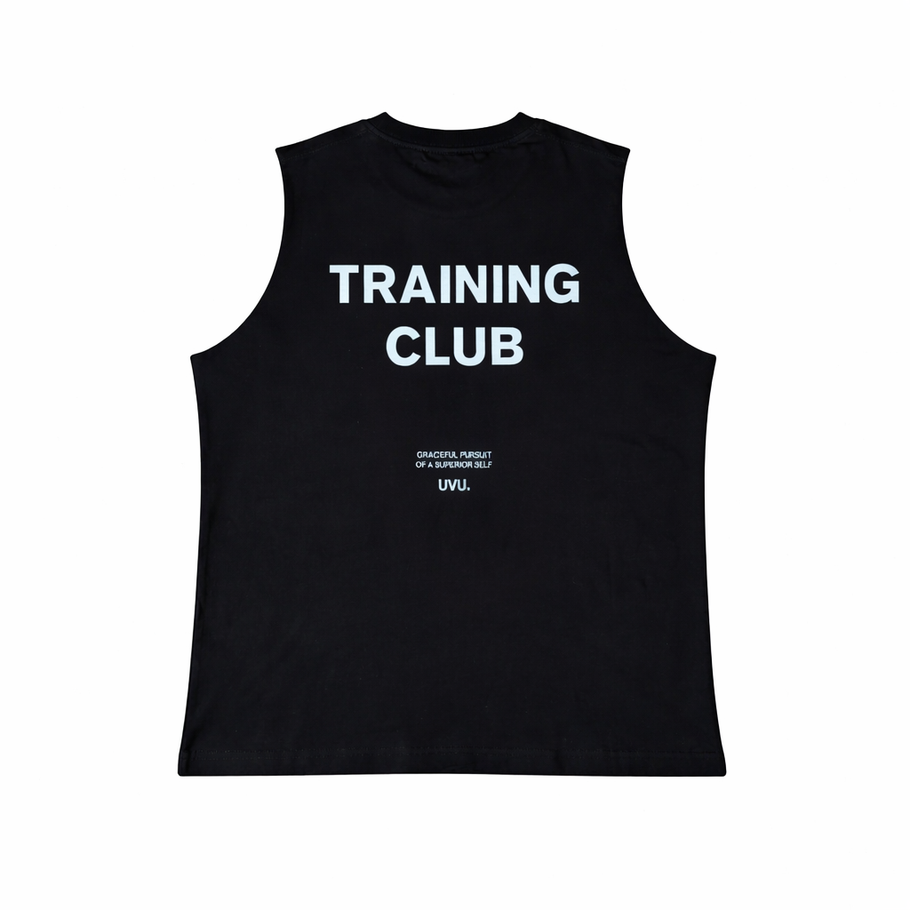 UVU Training Club Sleeveless T-Shirt – Black